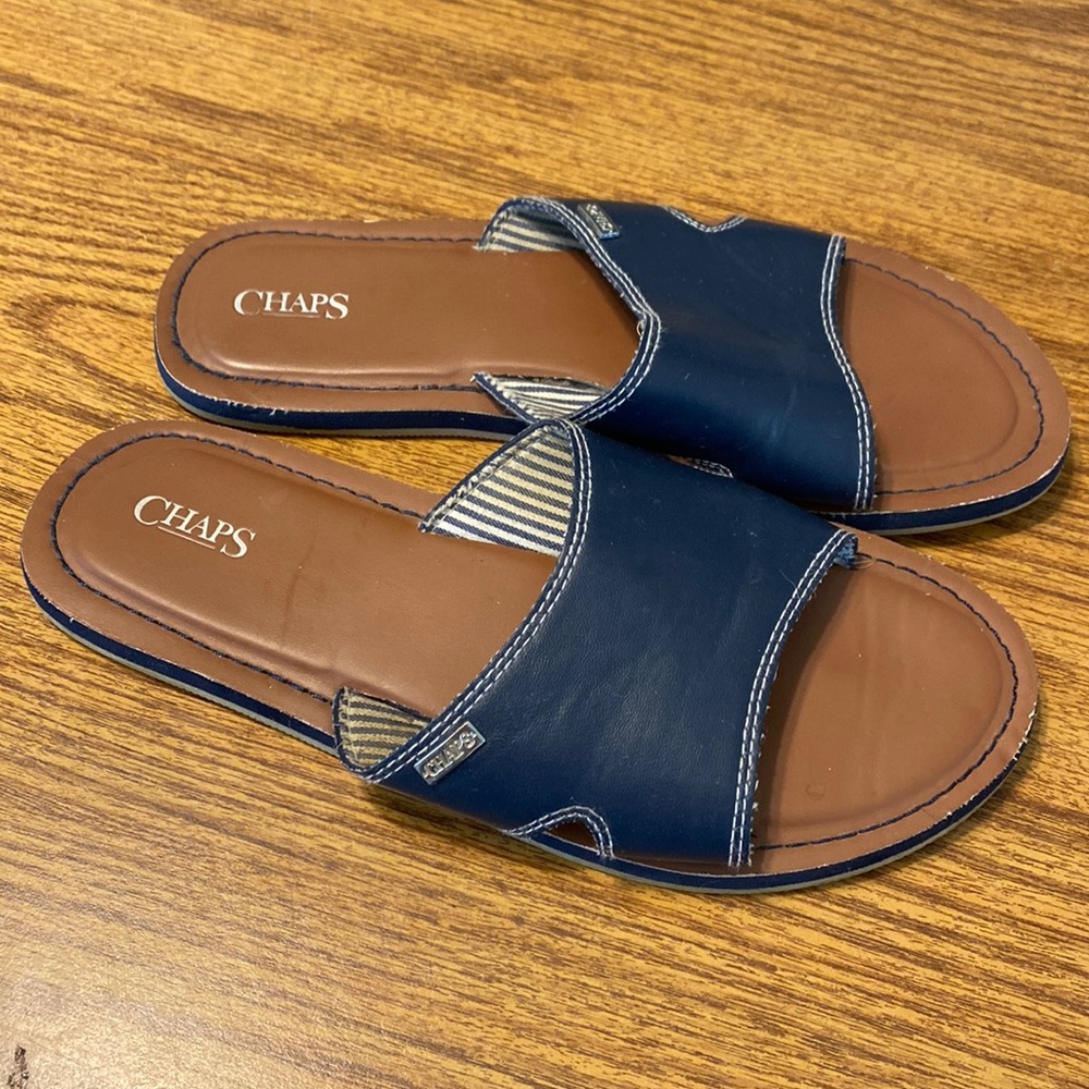 Chaps Slip-On Sandals